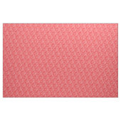 Grafikrotes Muster der Blume Stoff (Fat Quarter (45,7 x 55,9 cm))
