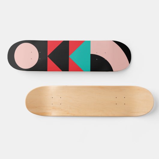 Grafikskateboard 8 skateboard (Horizontal)