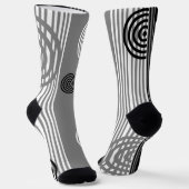 Grafiksocken Socken (Gewinkelt)