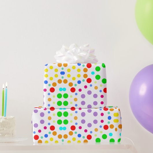 Grafikverpackungspapier für Regenbogen Geschenkpapier (Partygeschenke)
