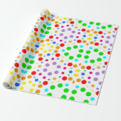 Grafikverpackungspapier für Regenbogen Geschenkpapier (Ungerollt)