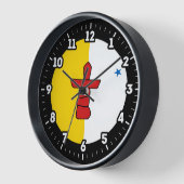 Grafikwahl für das Nunavut-Flag Uhr (Winkel)