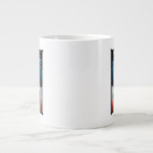 Grafikwanderung des Qilin-Gebirges Jumbo-Tasse (Vorderseite)