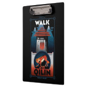 Grafikwanderung des Qilin-Gebirges Klemmbrett (Links)