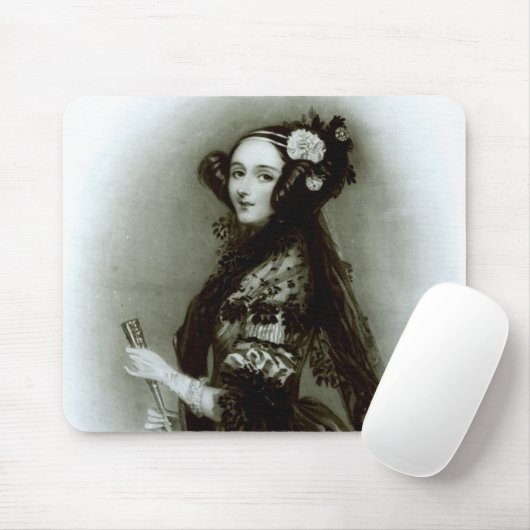 Gräfin AugustaAda Byron von Lovelace Mousepad (Mit Mouse)