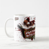 Gräfin Bathory Socken-Marionette Kaffeetasse (Links)