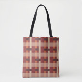Grafisch design, oranje bruin tasche (Vorderseite)