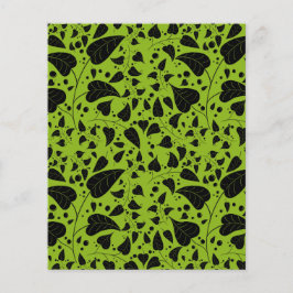 Grafisch-grüne Reben der Pflanze