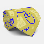 grafisch krawatte (Gerollt)