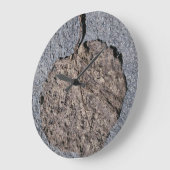 Grafisch/Strukturiert Große Wanduhr (Winkel)