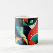 Grafische Abstraktionsmorphing-Tasse Verwandlungstasse (Mittel)