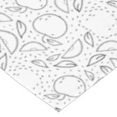 Grafische Äpfel. Tischdecke (Schrägansicht)