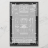 Grafische Architektur IV Briefpapier (Vorderseite)