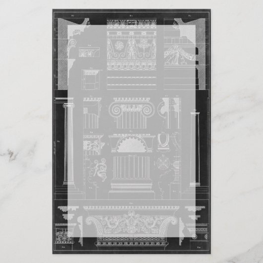 Grafische Architektur IV Briefpapier (Vorderseite)