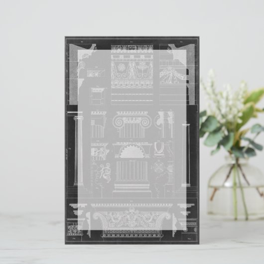 Grafische Architektur IV Briefpapier (Stehend Vorderseite)