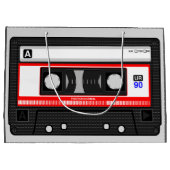 GRAFISCHE AUDIOMUSIKKASSETTE  GROßE GESCHENKTÜTE (Rückseite)
