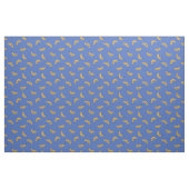 Grafische Bananen auf hellblauem Hintergrund Stoff (Yard (91,4 cm))