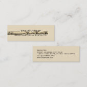 Grafische Bildabdeckung des Bohrgerätfadens Mini Visitenkarte (Vorne/Hinten)