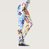 Grafische Blume - enge Leggings (Rechts)