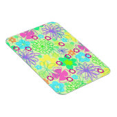 Grafische Blume Magnet (Rechte Seite)