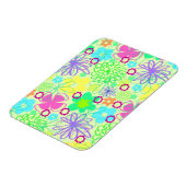 Grafische Blume Magnet (Linke Seite)