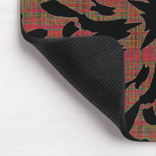 Grafische Blume Mousepad (Ecke)