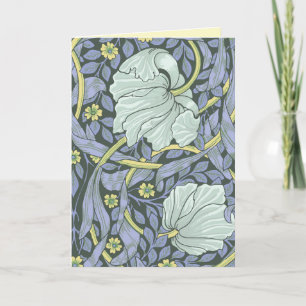 Grafische Blumenkunst & Ihr Text Dankeskarte