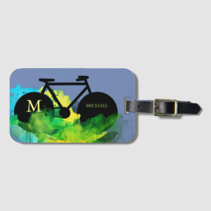 grafische Darstellung der städtischen Fahrradkunst Gepäckanhänger