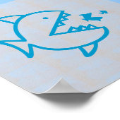 Grafische Dekorationen Sea Beach FISH EAT FISH (Ecke)