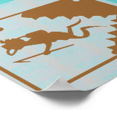 Grafische Dekorationen SHARK TEETH and Diver (Ecke)