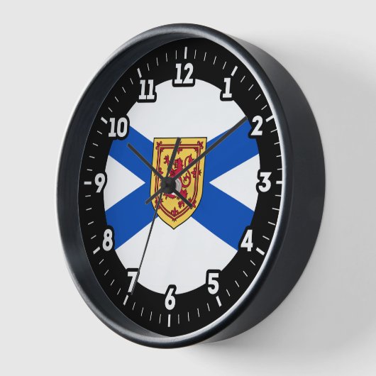 Grafische Dial für die Nova Scotia-Flagge Uhr (Winkel)
