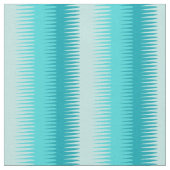 Grafische Dogzahnstreifen-Muster Aqua Blue Stoff (Nahaufnahme)