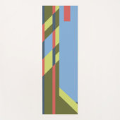 Grafische Farben und Formen Yogamatte (Vorderseite)