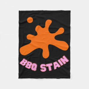 Grafische farbenfrohe BBQ-Flecken-Kunst Fleecedecke