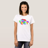 Grafische Fische T-Shirt (Vorne ganz)