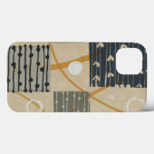 Grafische Fliesen Case-Mate iPhone Hülle (Rückseite (Horizontal))