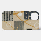 Grafische Fliesen Case-Mate iPhone Hülle (Rückseite (Horizontal))
