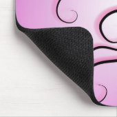 Grafische Frau Mousepad (Ecke)
