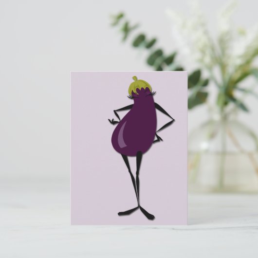 GRAFISCHE GPFLANZE VERTIKALE FARBENFARBIGE POSTKAR POSTKARTE (Stehend Vorderseite)