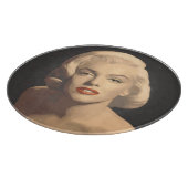 Grafische graue Marilyn Schneidebrett (Ecke)