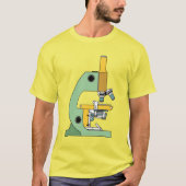 GRAFISCHE ILLUSTRATION EINES FARBHAFTEN MIKROSKOPS T-Shirt (Vorderseite)