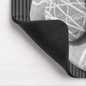 Grafische Kiesel Mousepad (Ecke)