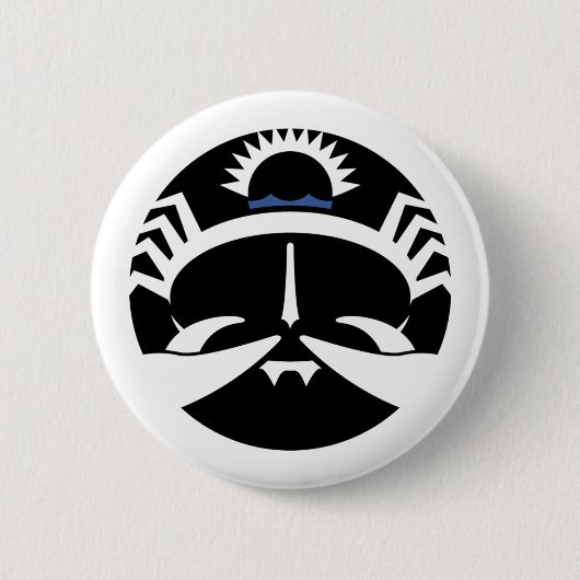 Grafische Krebserkrankung Button (Vorderseite)