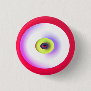 Grafische Kunstglocken gestalten Kalkrot rot weiß Button