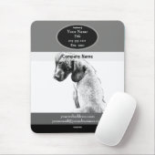 Grafische Maus-Pad für Hunde - HAMbyWG Mousepad (Mit Mouse)