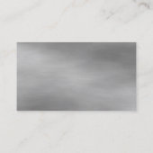 Grafische MetallVisitenkarteschablone Visitenkarte (Rückseite)