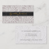 Grafische Muster-Visitenkarte Visitenkarte (Vorne/Hinten)