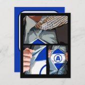 Grafische neue Geburtstags-Einladung Einladung (Vorne/Hinten)