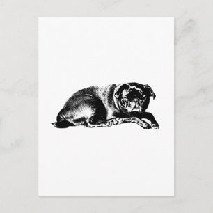 Grafische Pause, gute Nachrichten Postkarte