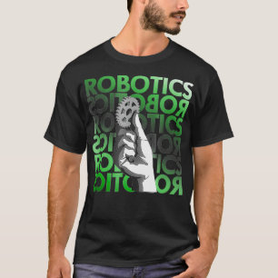 Grafische Robotik Ingenieur für angewandte Wissens T-Shirt